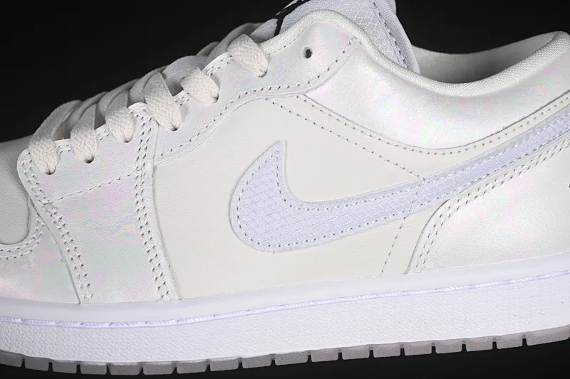 All categories Air Jordan Jordan series basketball shoes Air Jordan 1 Low G version pure original Air Jordan 1 Low "Year of the Snake 2025" AJ1 Joe 1 off-white fantasy pearlescent low-top cultural basketball shoes HF4080-001